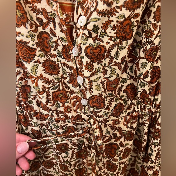 Faherty Patterned Maxi Dress - Picture 2 of 5